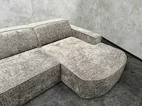 Micadoni home - 5-zits hoekbank met chaise longue - ongebruikt - taupe - afbeelding 2 van  18