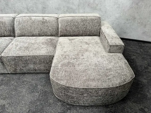 Micadoni home - 5-zits hoekbank met chaise longue - ongebruikt - taupe - afbeelding 7 van  18