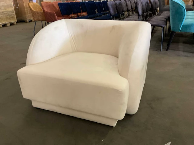 Micadoni miley velvet fauteuil - afbeelding 1 van  13