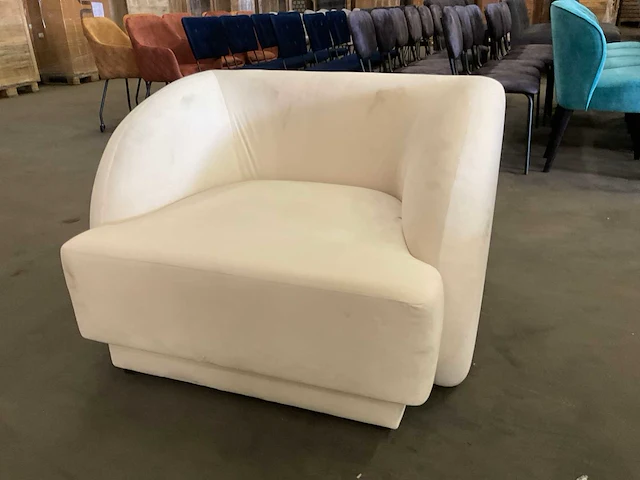 Micadoni miley velvet fauteuil - afbeelding 6 van  13