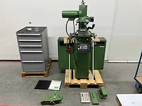 Michael deckel s11 slijpmachine inc gevulde gereedschapskast en diverse opspan toebehoren