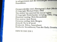 Michael palin. de stoel van hemmingway - afbeelding 3 van  5