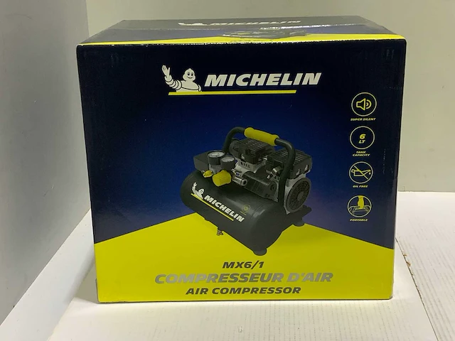 Michelin - 6 liter - luchtcompressor - afbeelding 3 van  5