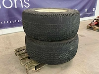 Michelin 480/65 r 24 x m 108 band met velg (2x) - afbeelding 3 van  6