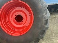 Michelin 710/70r38 machxbib tractorbanden set op fendt velg 10 gaats - afbeelding 6 van  7