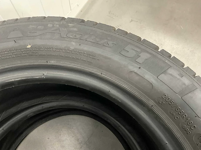 Michelin "agilis 51" 205/65 r16c (2x) - afbeelding 4 van  7