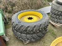 Michelin agribib 380/80 r38 - 2x met velg - afbeelding 1 van  6