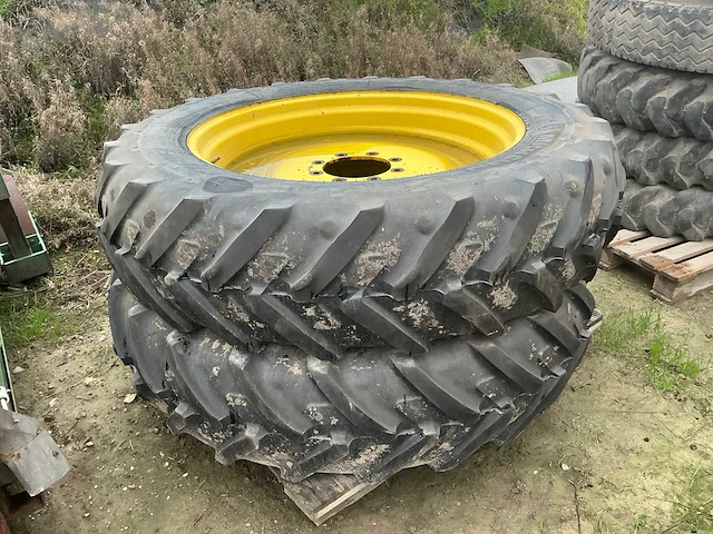 Michelin agribib 380/80 r38 - 2x met velg - afbeelding 2 van  6