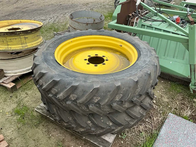 Michelin agribib 380/80 r38 - 2x met velg - afbeelding 3 van  6