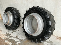 Michelin agribib dubbel lucht set (band en velg) - afbeelding 1 van  11