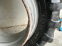 Michelin agribib dubbel lucht set (band en velg) - afbeelding 11 van  11
