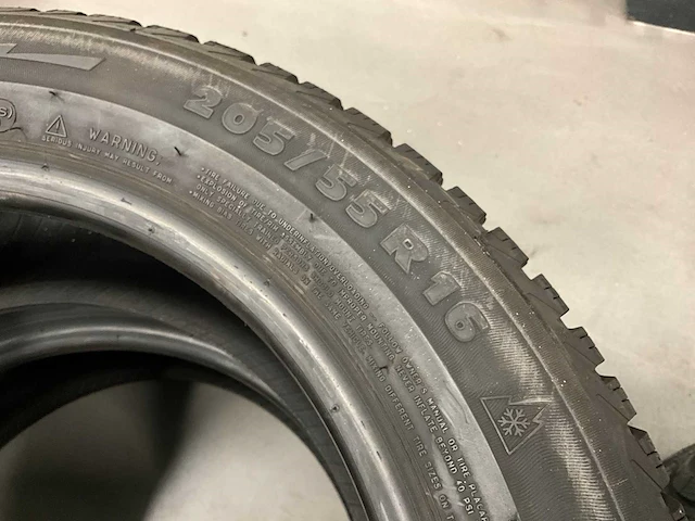 Michelin "alpin" 205/55 r16 (4x) - afbeelding 5 van  9