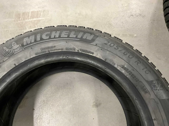 Michelin "alpin 6" 205/60 r16 (4x) - afbeelding 4 van  7