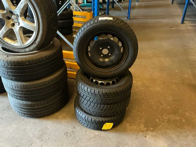 Michelin alpin winterband op velg 165/65r14 (4x) - afbeelding 1 van  6