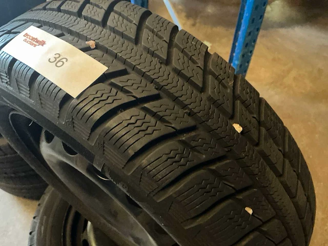 Michelin alpin winterband op velg 165/65r14 (4x) - afbeelding 4 van  6