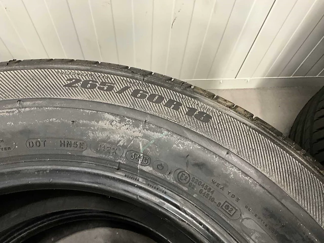 Michelin "latitude tour hp" 265/60 r18 (4x) - afbeelding 4 van  10