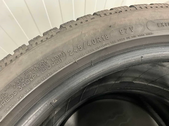 Michelin "pilot alpin" 245/40 r18 (2x) - afbeelding 5 van  7