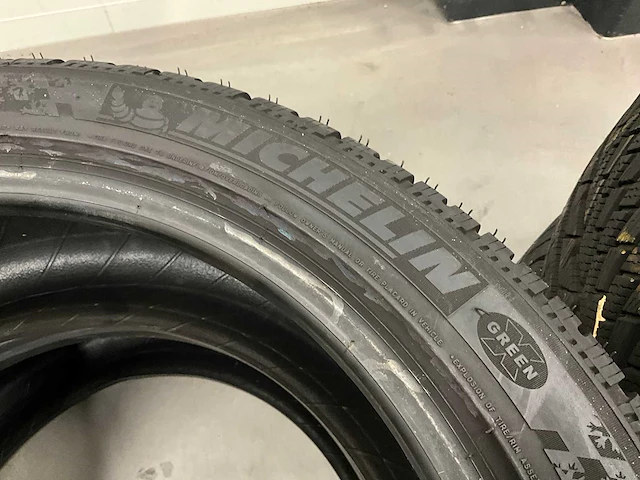Michelin "pilot alpin" 245/45 r18 (4x) - afbeelding 3 van  9