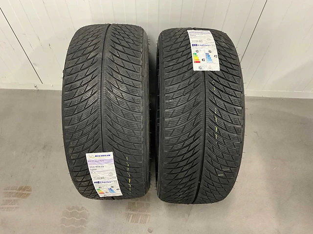 Michelin "pilot alpin 5" 255/40 r19 (2x) - afbeelding 6 van  8