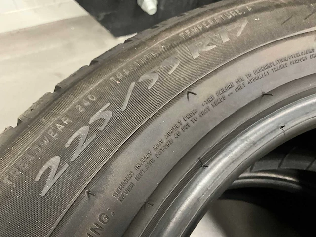 Michelin "primacy 3" 225/55 r17 (4x) - afbeelding 6 van  10