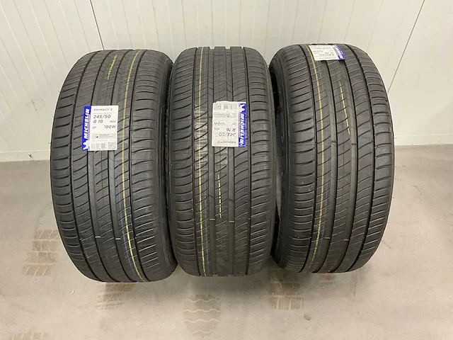 Michelin "primacy 3" 245/50 r18 (3x) - afbeelding 6 van  9