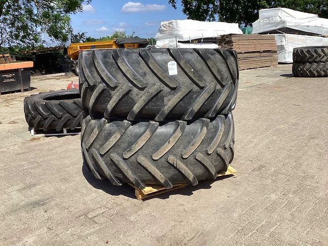Michelin xm 28 band, wiel en velg (2x) - afbeelding 1 van  8