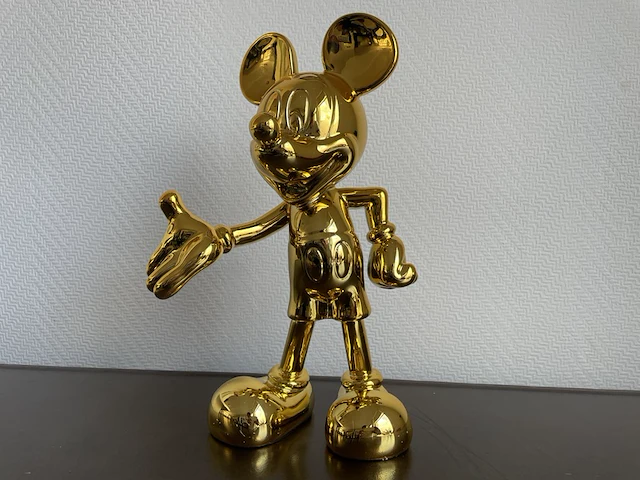 Mickey mouse pop art beeld, goud - afbeelding 2 van  10
