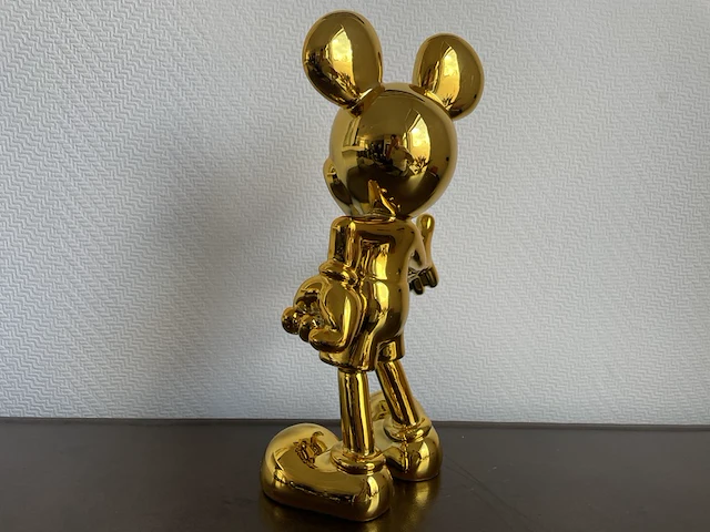 Mickey mouse pop art beeld, goud - afbeelding 4 van  10