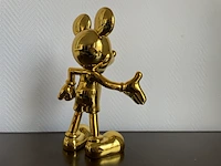 Mickey mouse pop art beeld, goud - afbeelding 6 van  10