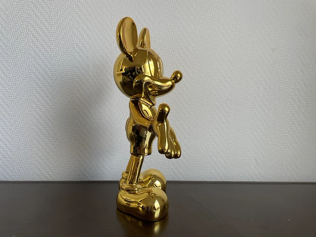 Mickey mouse pop art beeld, goud - afbeelding 7 van  10