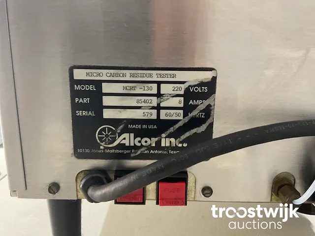 Micro carbon residue tester - afbeelding 8 van  8