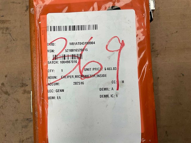 Micrometer - afbeelding 4 van  4