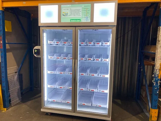 Micron - dubbeldeurs - smart fridge - vending machine - afbeelding 1 van  8