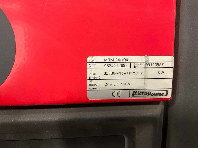 Micropower mtm 24/100 acculader - afbeelding 4 van  4
