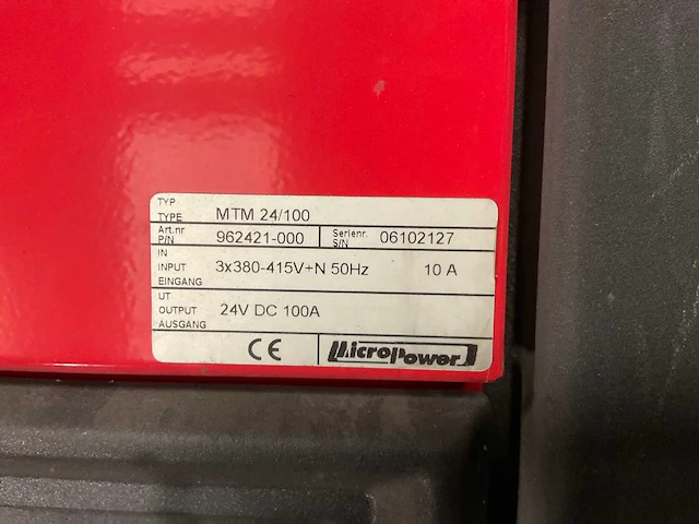 Micropower mtm 24/100 acculader - afbeelding 4 van  4