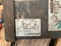 Micropower sharp 24/60 acculader - afbeelding 4 van  4