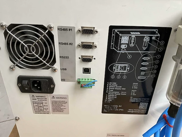 Microprogel n2 genarator stikstofgenerator - afbeelding 4 van  5