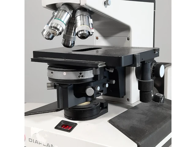 Microscoop, leitz, diaplan 512834 / 060949 - afbeelding 10 van  15