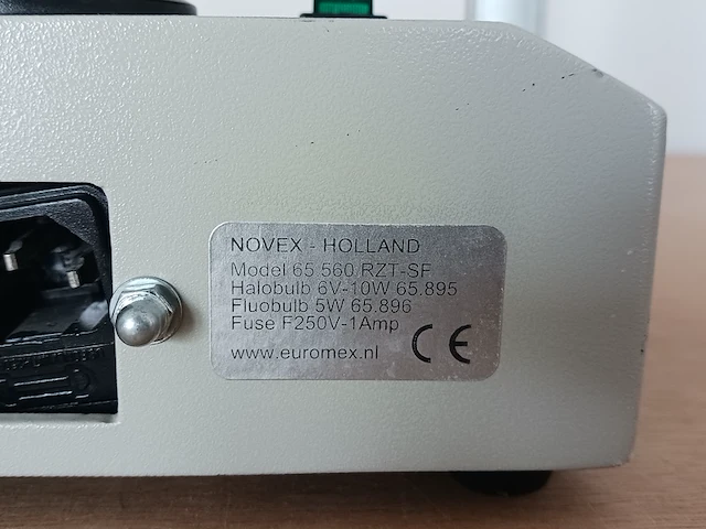 Microscoop, novex, 65.560 rzt-sf | locatie roden - afbeelding 15 van  17