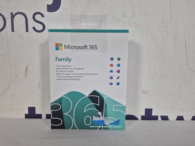 Microsoft 365 family win/mac (dutch) (1 year) - afbeelding 2 van  2