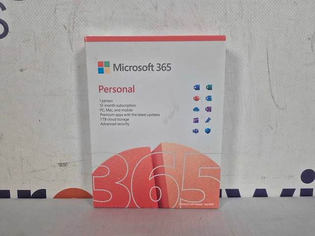 Microsoft 365 personal kantoorsuite 1 licentie(s) meertalig 1 jaar - afbeelding 1 van  1