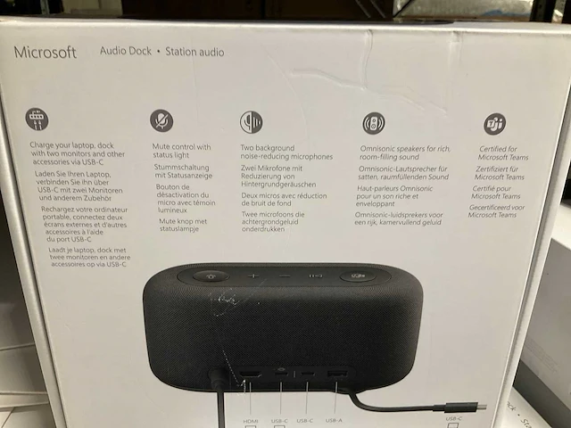 Microsoft audio dock - afbeelding 2 van  2