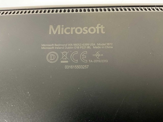 Microsoft corporation surface 3 15”, core(tm) i5 10th gen, 16 gb ram, 256 gb nvme laptops (2x) - afbeelding 9 van  17