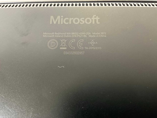 Microsoft corporation surface 3 15”, core(tm) i5 10th gen, 16 gb ram, 256 gb nvme laptops (2x) - afbeelding 16 van  16