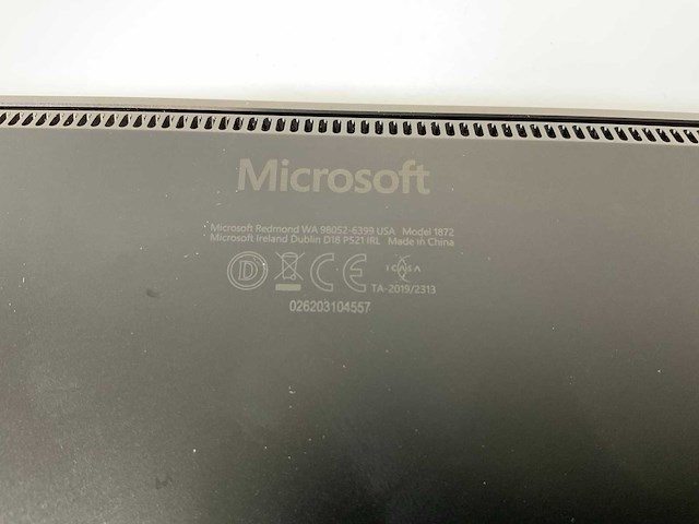 Microsoft corporation surface 3 15”, core(tm) i5 10th gen, 16 gb ram, 256 gb nvme laptops (2x) - afbeelding 16 van  16