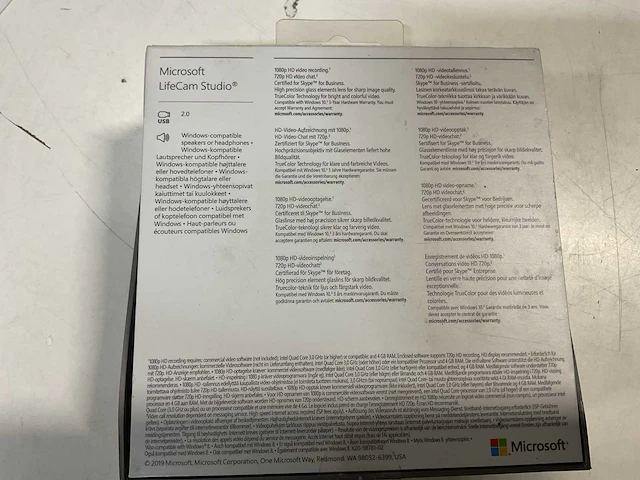 Microsoft hd-3000 lifecam studio (7x) - afbeelding 6 van  6