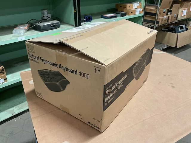 Microsoft natural ergonomic keyboard 4000 toetsenbord (15x) - afbeelding 5 van  5