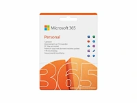 Microsoft office 365 personal - 1 jaar - abonnement - afbeelding 1 van  2