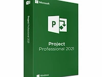 Microsoft project cursus + software