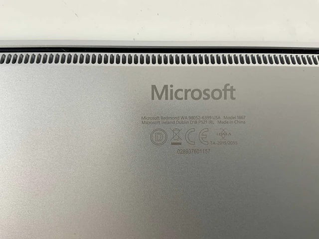 Microsoft surface 3 13.5", core(tm) i5 10th gen, 8 gb ram, 128 gb nvme laptop - afbeelding 7 van  7